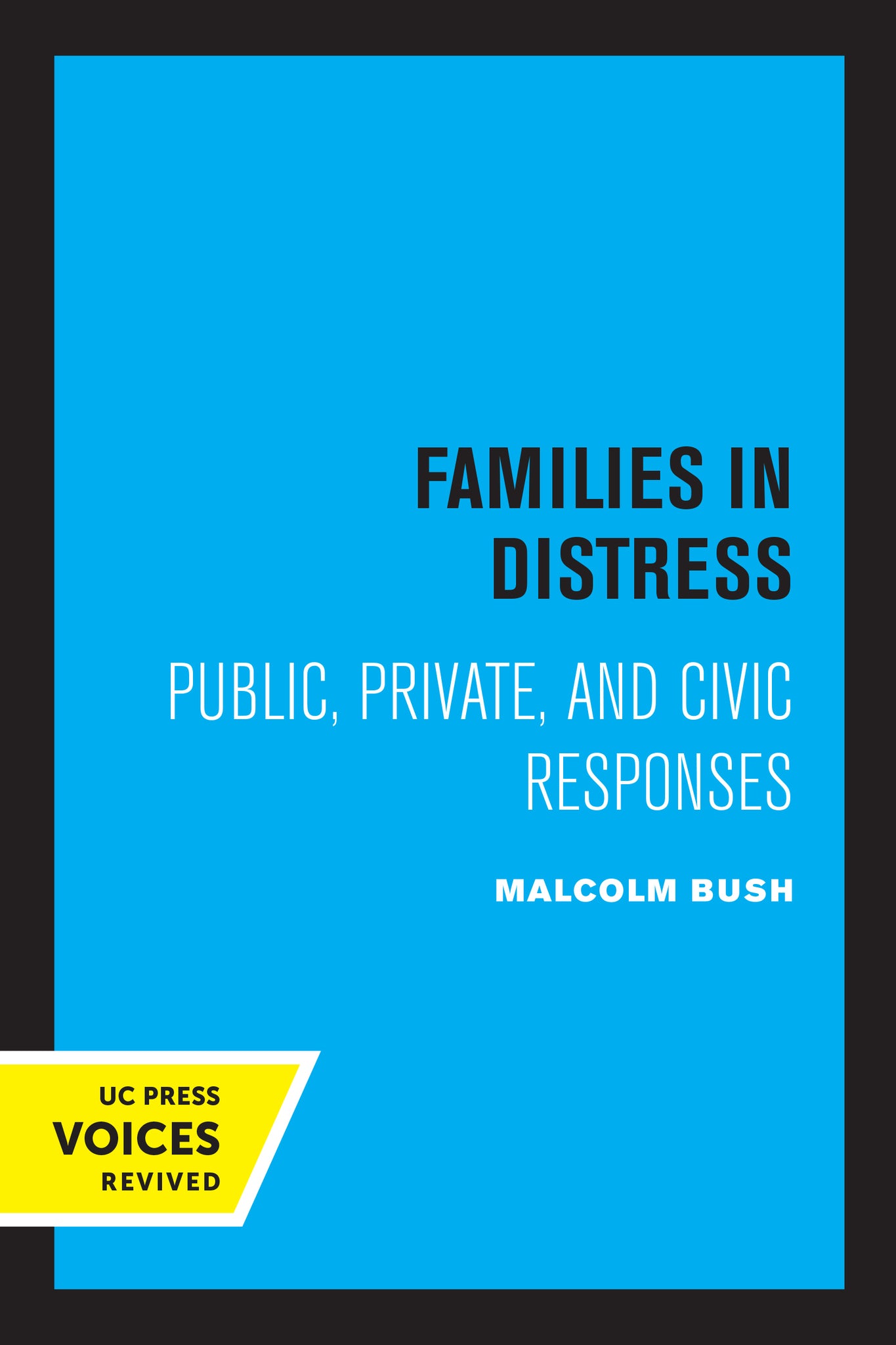 Cover image for Families in Distress ISBN 9780520310674